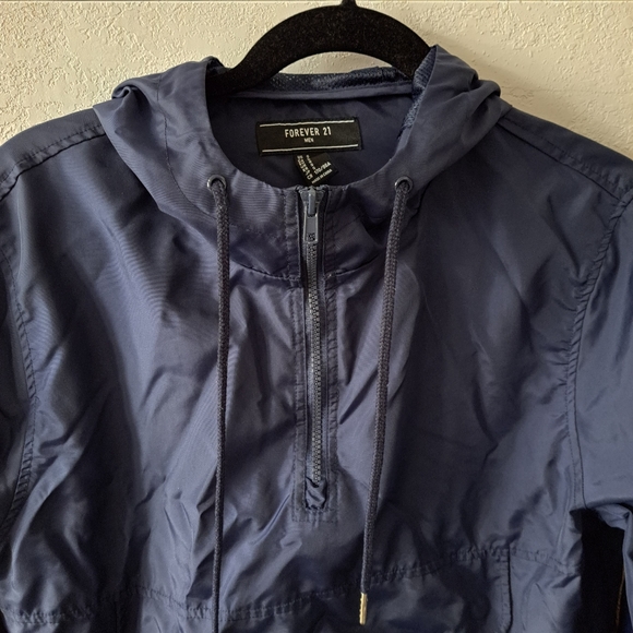 Forever 21 Navy Blue Jacket - Picture 2 of 5
